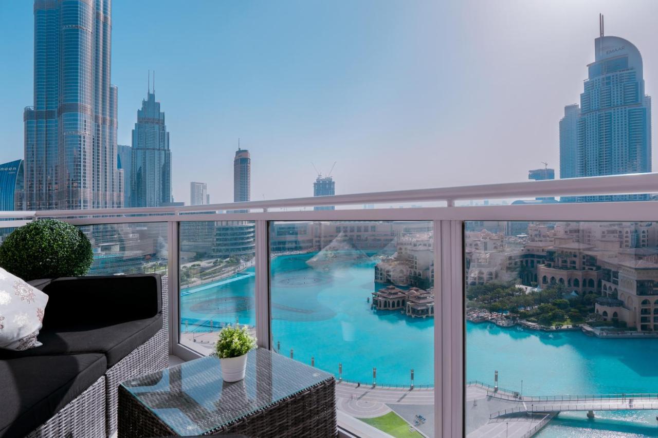 Elite Royal Apartment - Full Burj Khalifa And Fountain View - The Royal Dubai Exteriör bild
