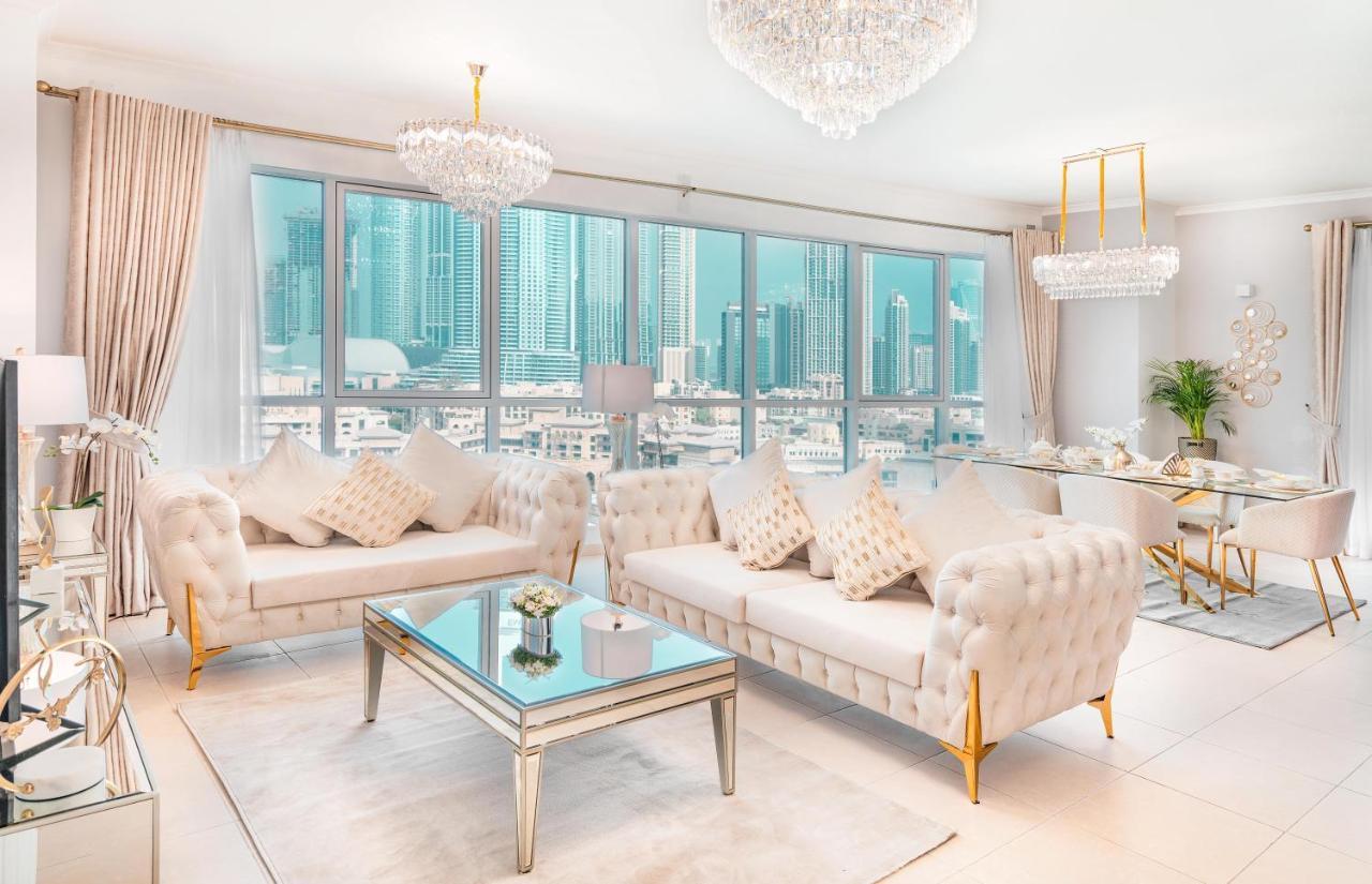 Elite Royal Apartment - Full Burj Khalifa And Fountain View - The Royal Dubai Exteriör bild